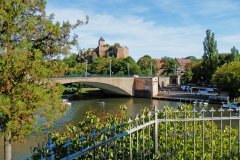 Blick zum Giebichenstein